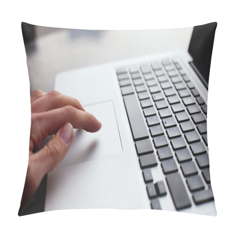 Personality  Working On A Laptop Pillow Covers