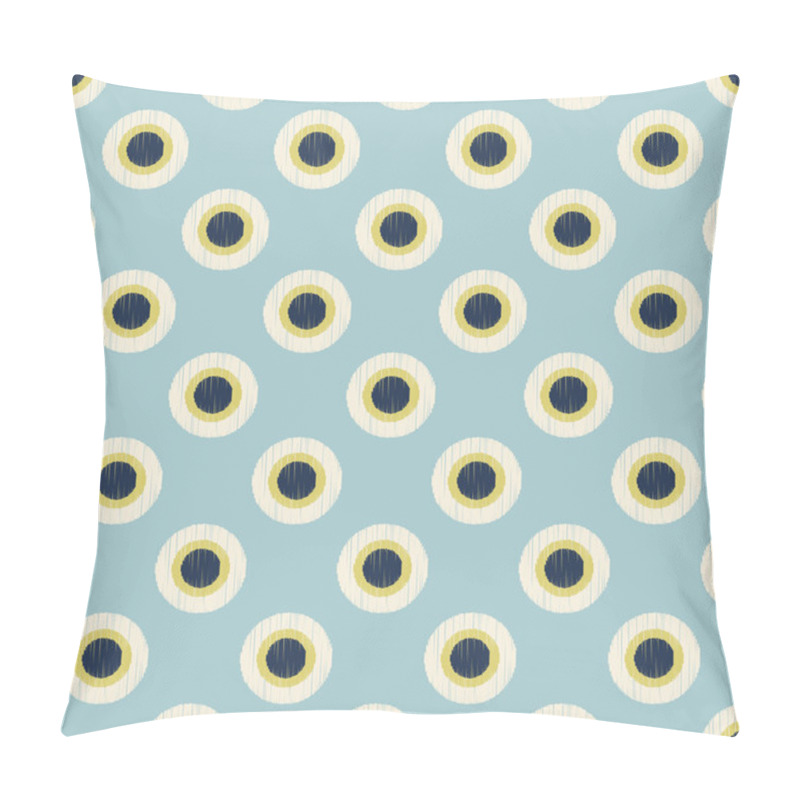 Personality  Seamless Circle Polka Dots Pillow Covers