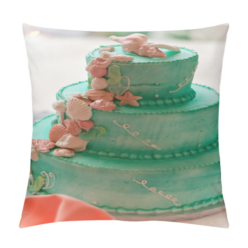 Personality  Tiered Wedding Cake Pillow Covers