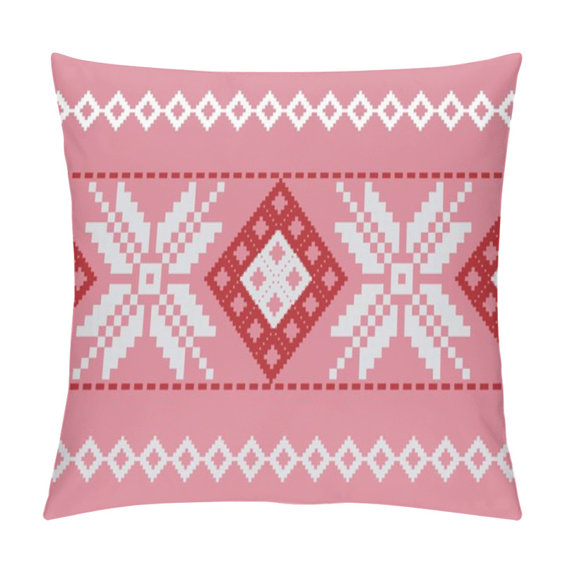 Personality  Seamless Vector Pixel Pattern For Fabric Or Printing. Pillow Covers