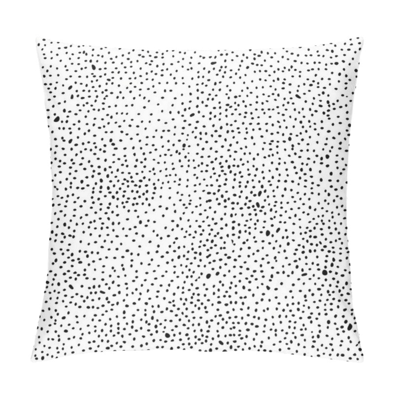 Personality  Abstract Black And White Seamless Pattern.  Pillow Covers