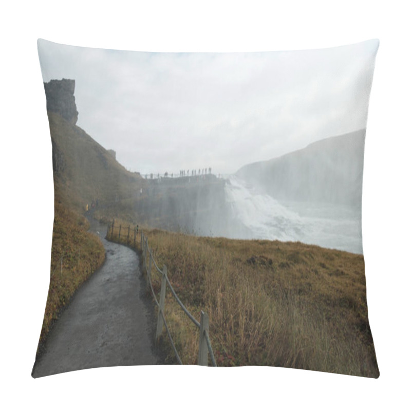 Personality  Amazing Nordic Landscape, Iceland. Travel And Nature.  Pillow Covers