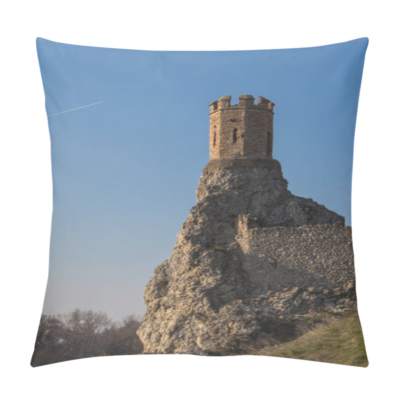 Personality  Maiden Tower At Castle Devin, Slovakia Pillow Covers