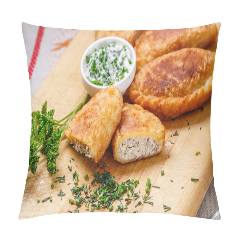 Personality  Empanadas (pirozhki) Pillow Covers