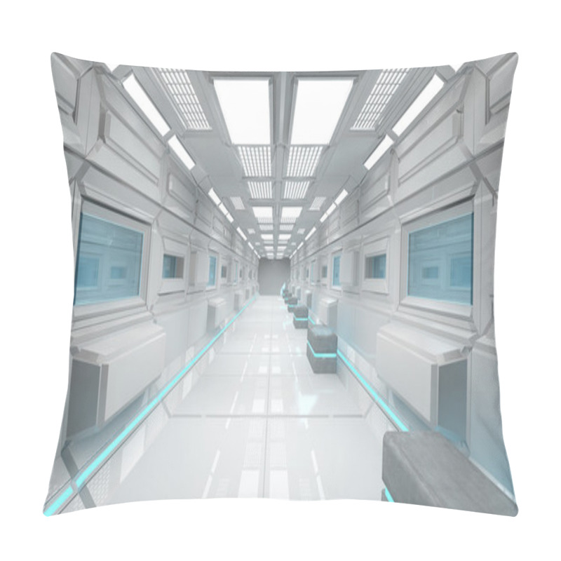 Personality  Futuristic Corridor Pillow Covers