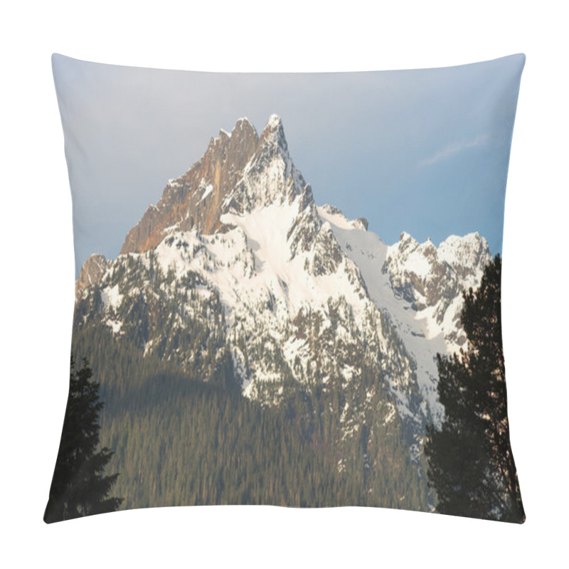 Personality  Whitehorse Mountain Top Sauk River Valley North Cascade Mountain Pillow Covers