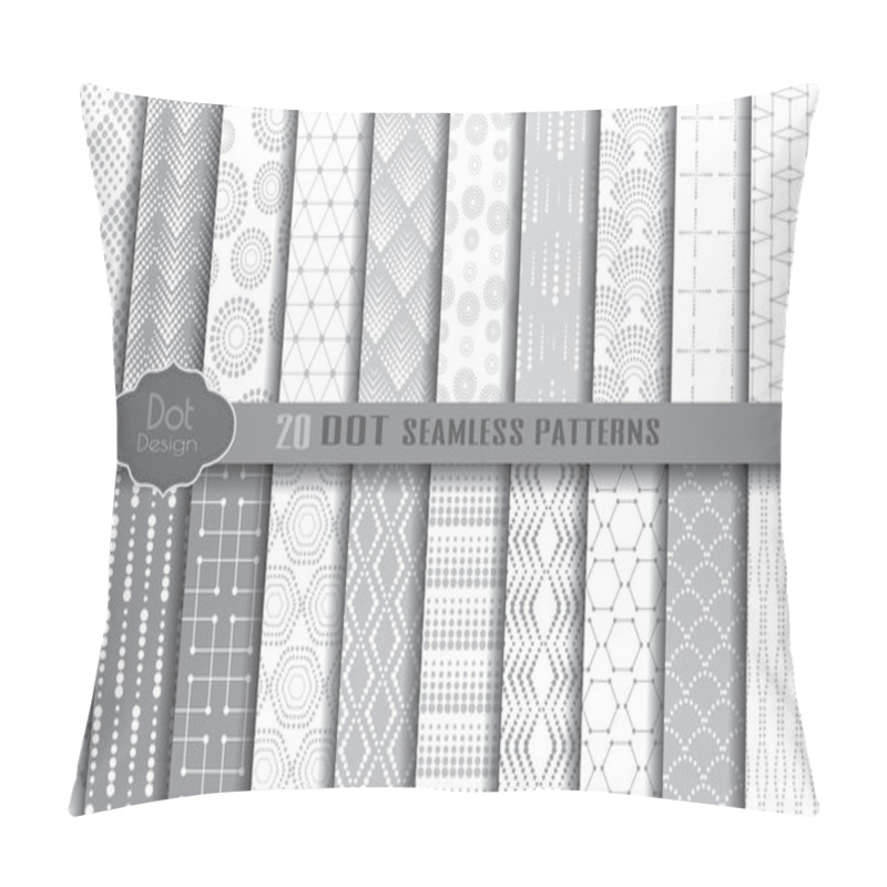 Personality  Dot Seamless Patterns Pillow Covers