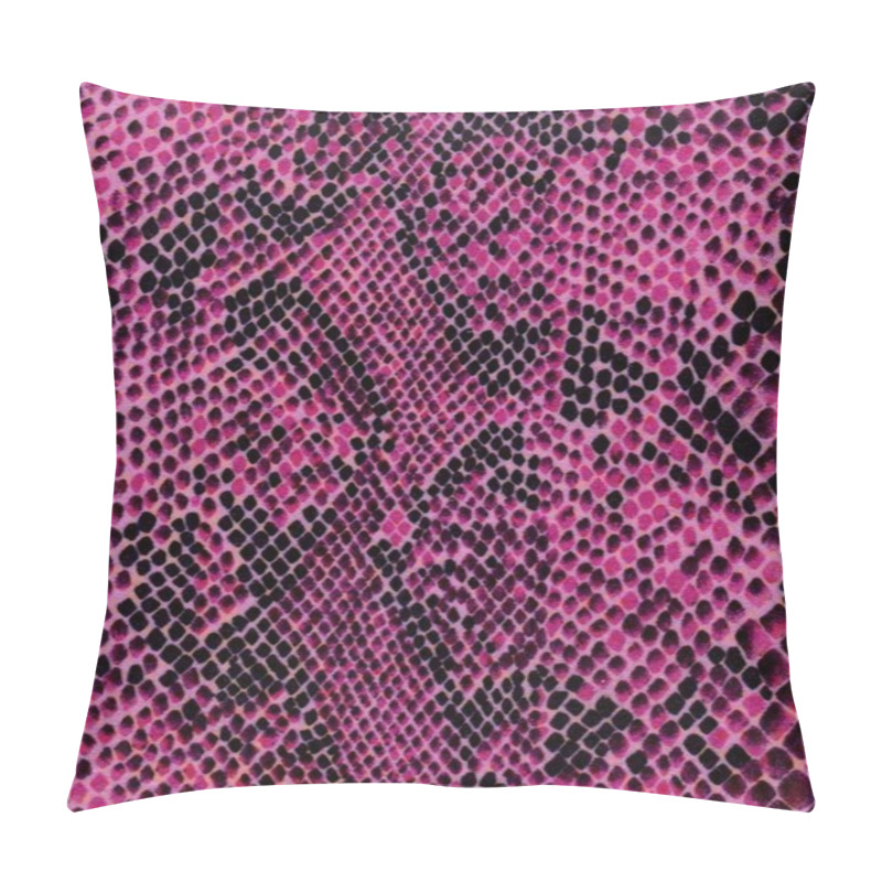 Personality  Violet Snake Skin Texture Pillow Covers