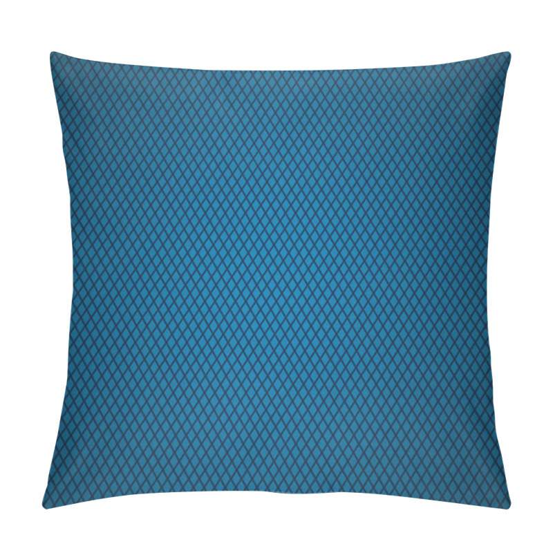 Personality  Vector Abstract Blue Diagonal Square Grid Background Pillow Covers