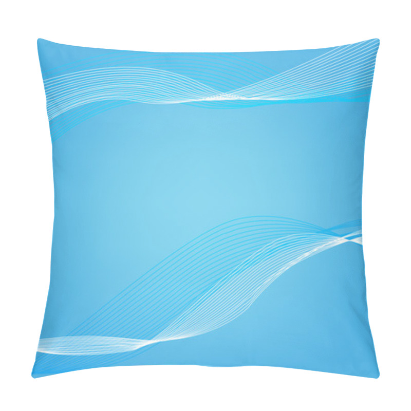 Personality  Abstract Wavelengths Background Pillow Covers