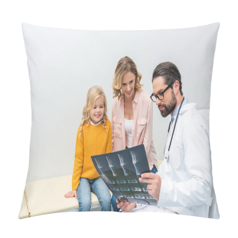 Personality  Pediatrist Showing X-ray Pillow Covers