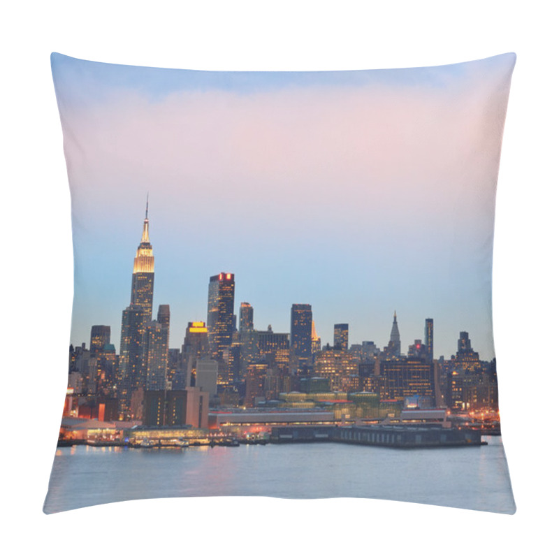 Personality  New York City Sunset Pillow Covers