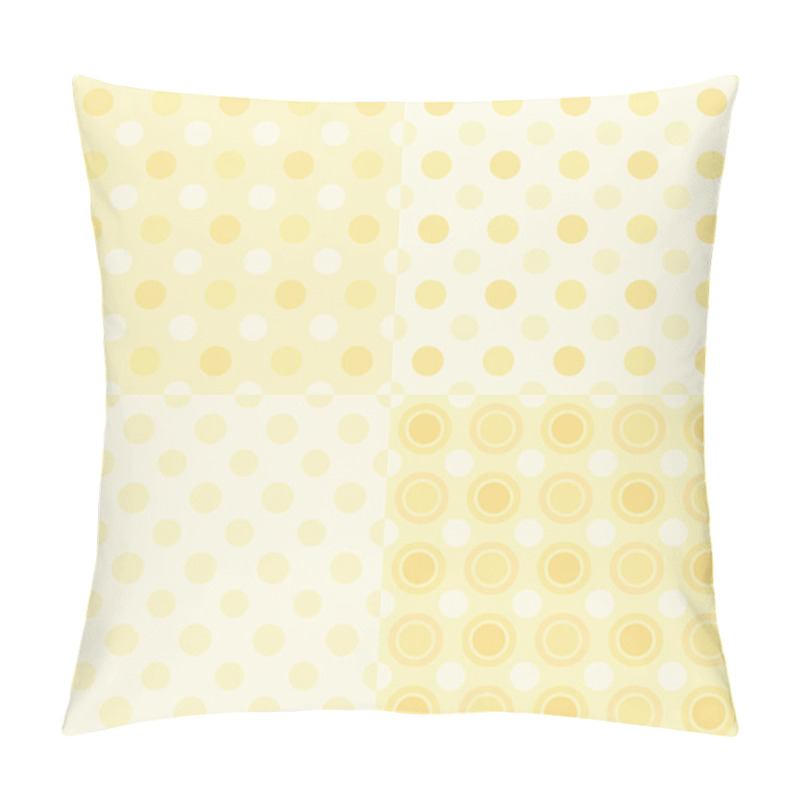 Personality  Seamless Polka Dot Patterns Pillow Covers