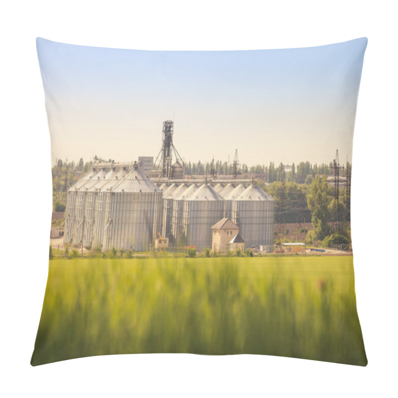 Personality  Modern Silo Machinery Plant Pillow Covers