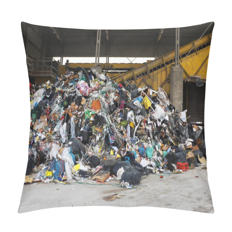 Personality  Mechanical Waste Sorting, Industry ... Pillow Covers