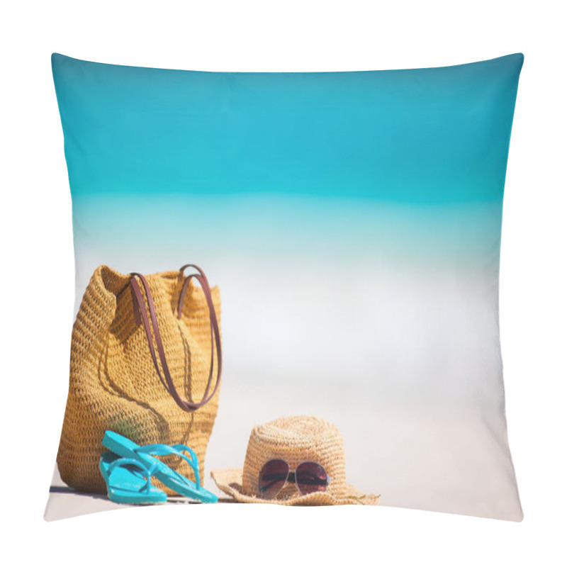 Personality  Beach Vacation Essentials Pillow Covers