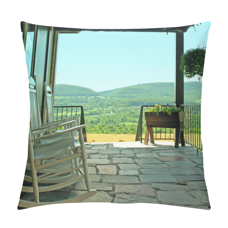 Personality  Porch With A View Pillow Covers