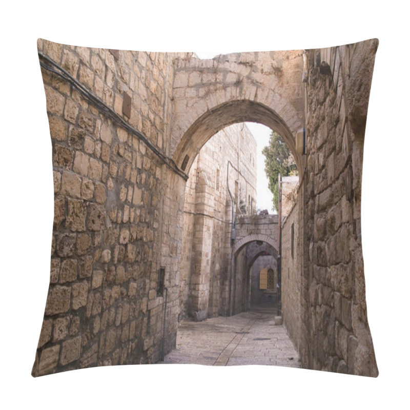 Personality  Israel - Jerusalem Old City Alley Pillow Covers