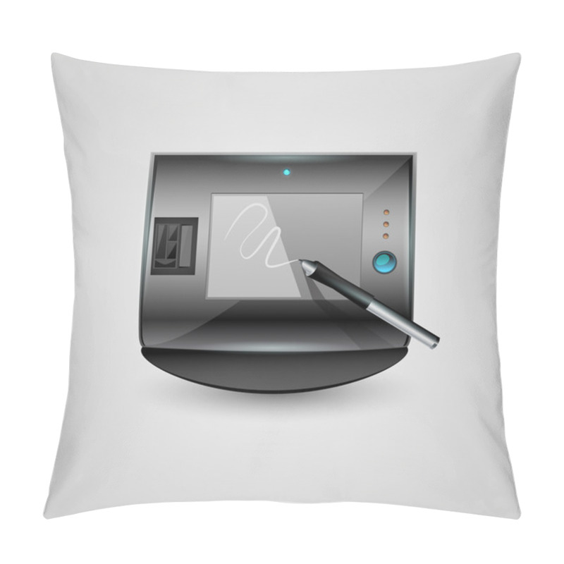 Personality  Vector Graphic Tablet Icon Pillow Covers