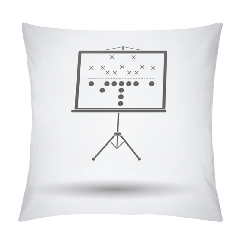 Personality  American Football Game Plan Pillow Covers