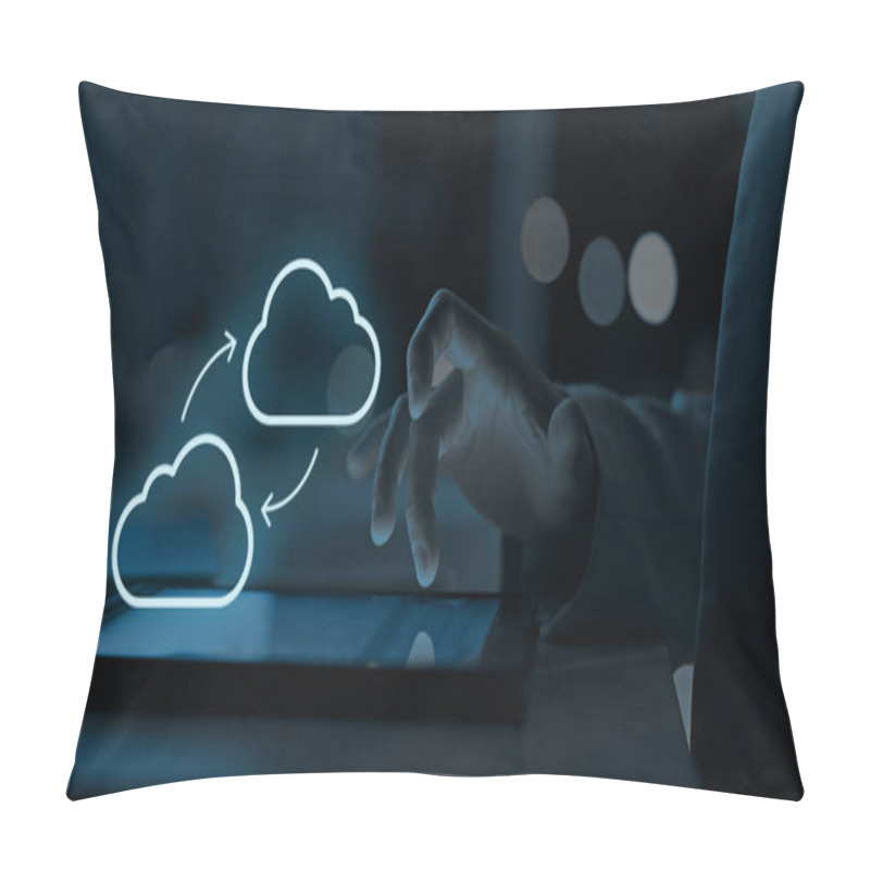 Personality  ACCESS DR DATA IN THE CLOUD Pillow Covers