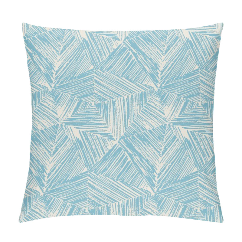 Personality  Doodle Seamless Pencil Scribble Pattern Pillow Covers