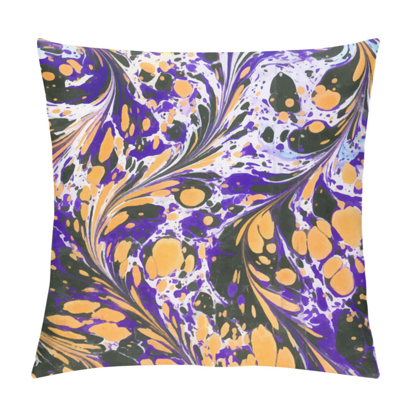 Personality  Vector Abstract Ebru Pillow Covers