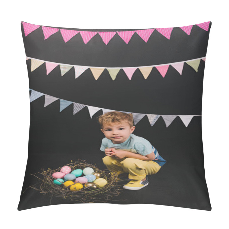 Personality  Easter Eggs Pillow Covers