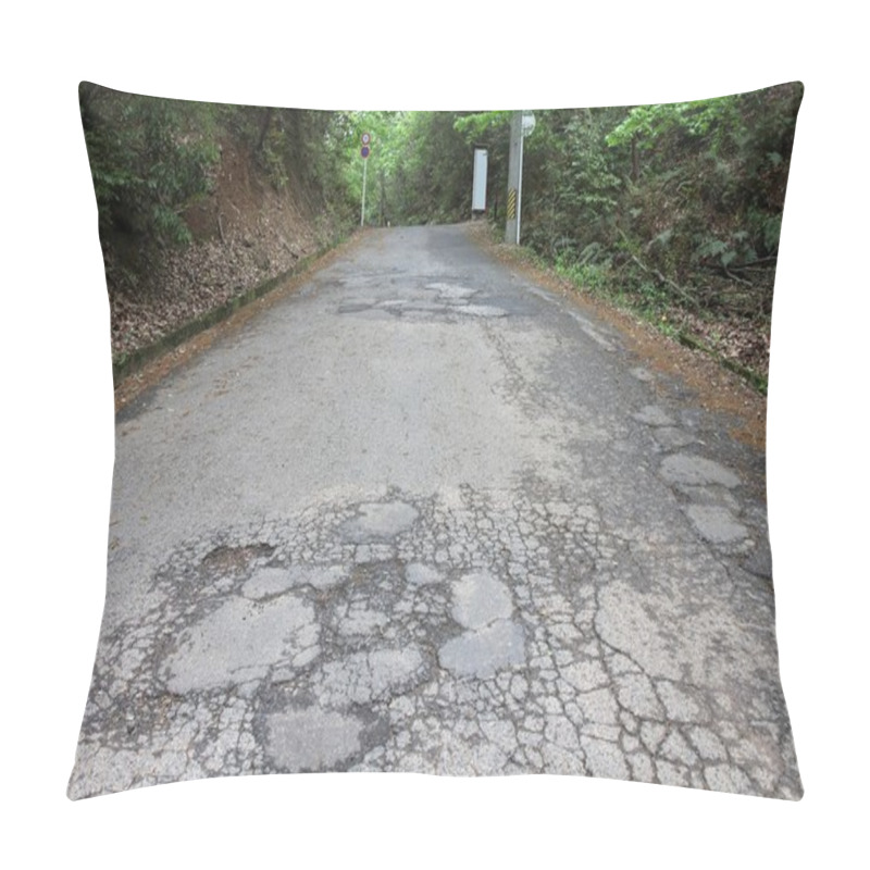 Personality  Road Damage In Japan Pillow Covers