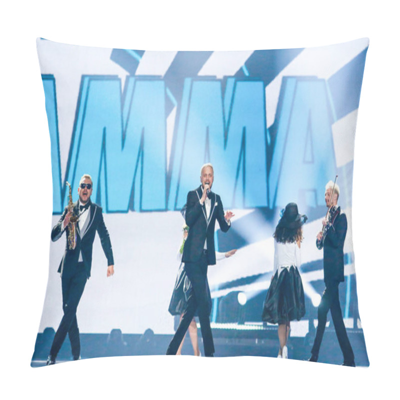 Personality  SunStroke Project From Moldova Eurovision 2017 Pillow Covers