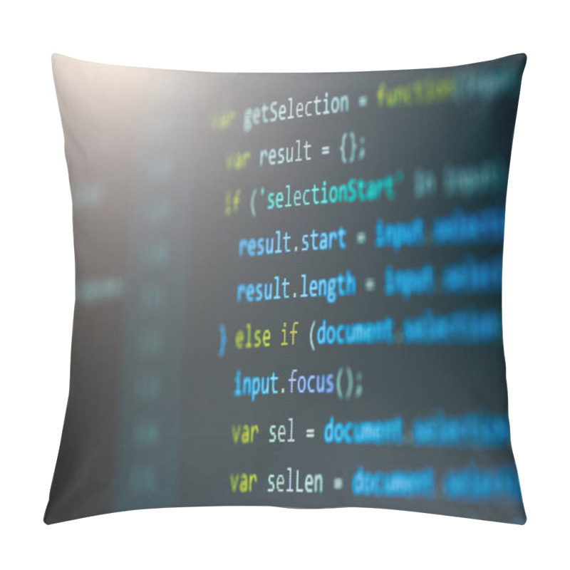 Personality  Software Computer Programming Code Pillow Covers