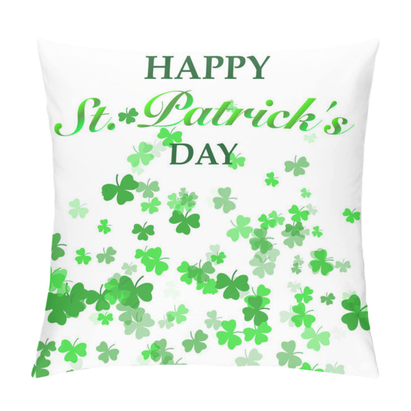 Personality  St. Patrick's Day Background Pillow Covers