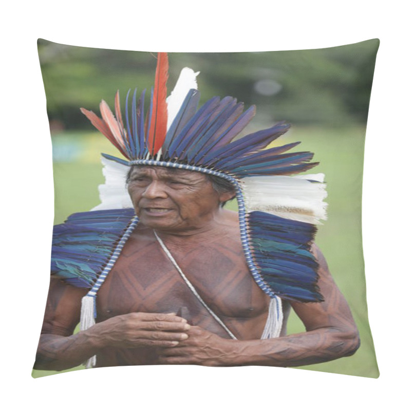 Personality  Indigenous Tribe Of Bahia Pillow Covers