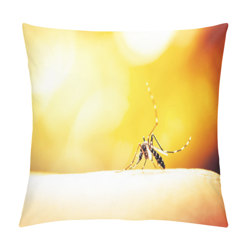 Personality  Mosquito Sucking Blood Pillow Covers