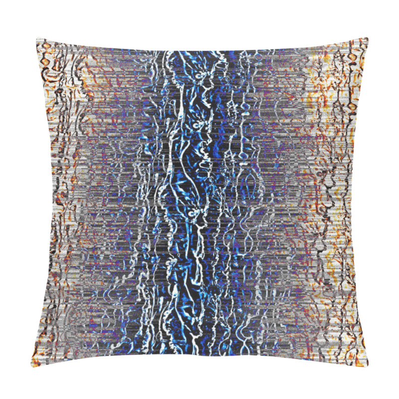 Personality  Geometry Modern Repeat Pattern With Textures Pillow Covers