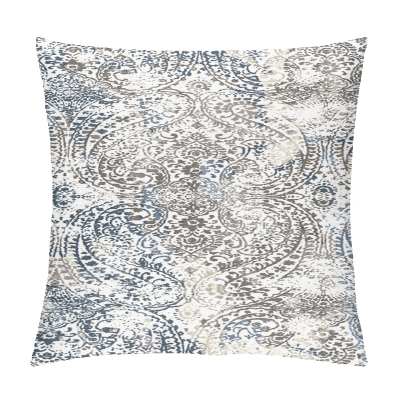 Personality  Carpet And Rugs Textile Design With Grunge And Distressed Texture Repeat Pattern  Pillow Covers