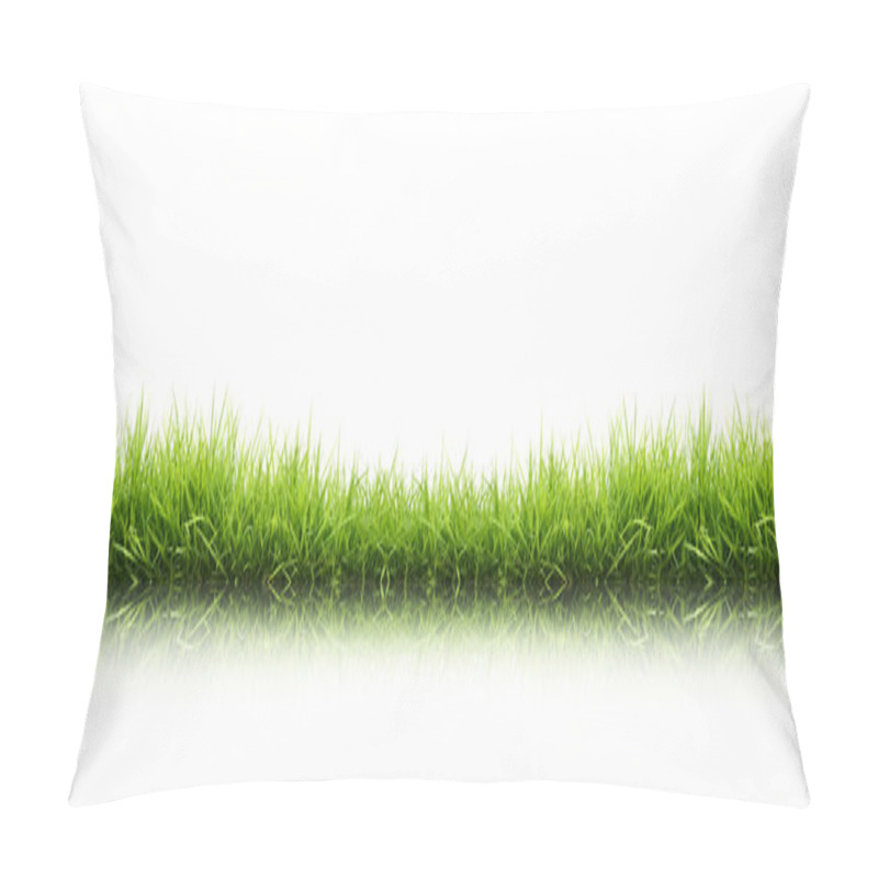 Personality  Fresh Spring Green Grass Isolated Pillow Covers