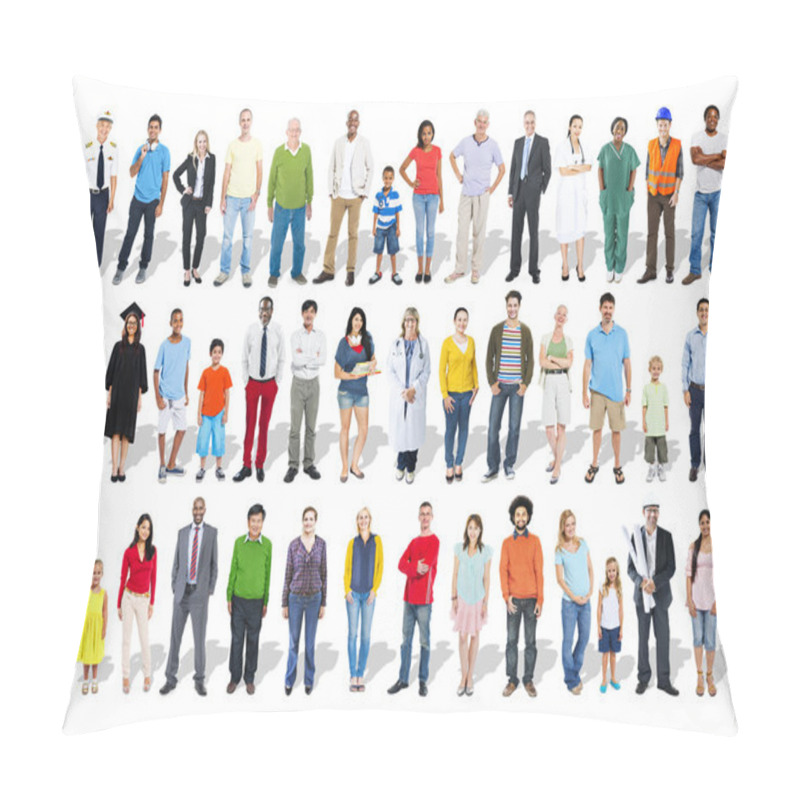 Personality  People Diversity In Careers Pillow Covers