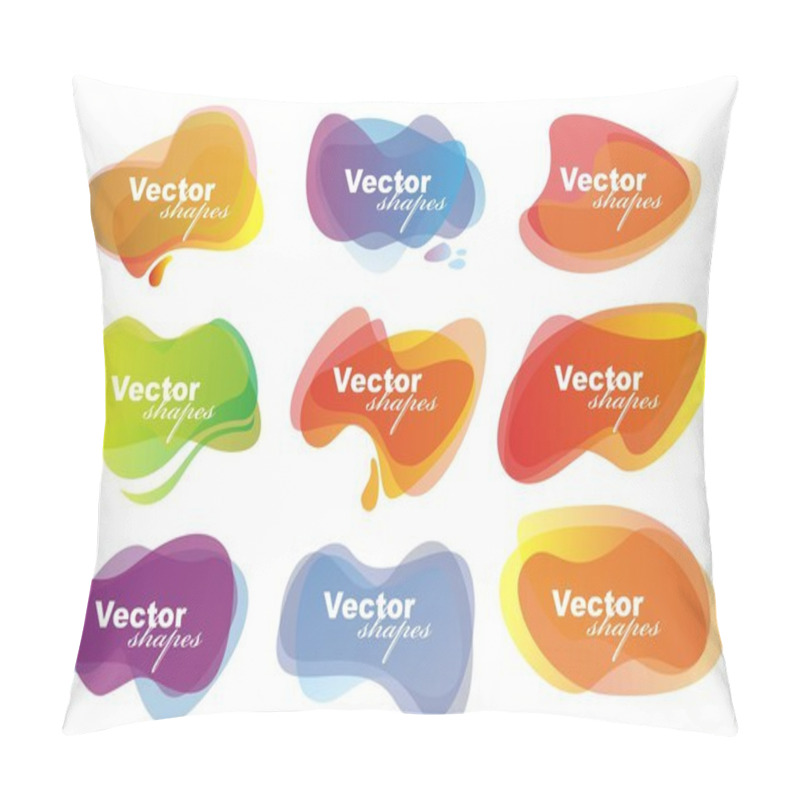 Personality  Vector Shapes For Speech Eps10 Pillow Covers