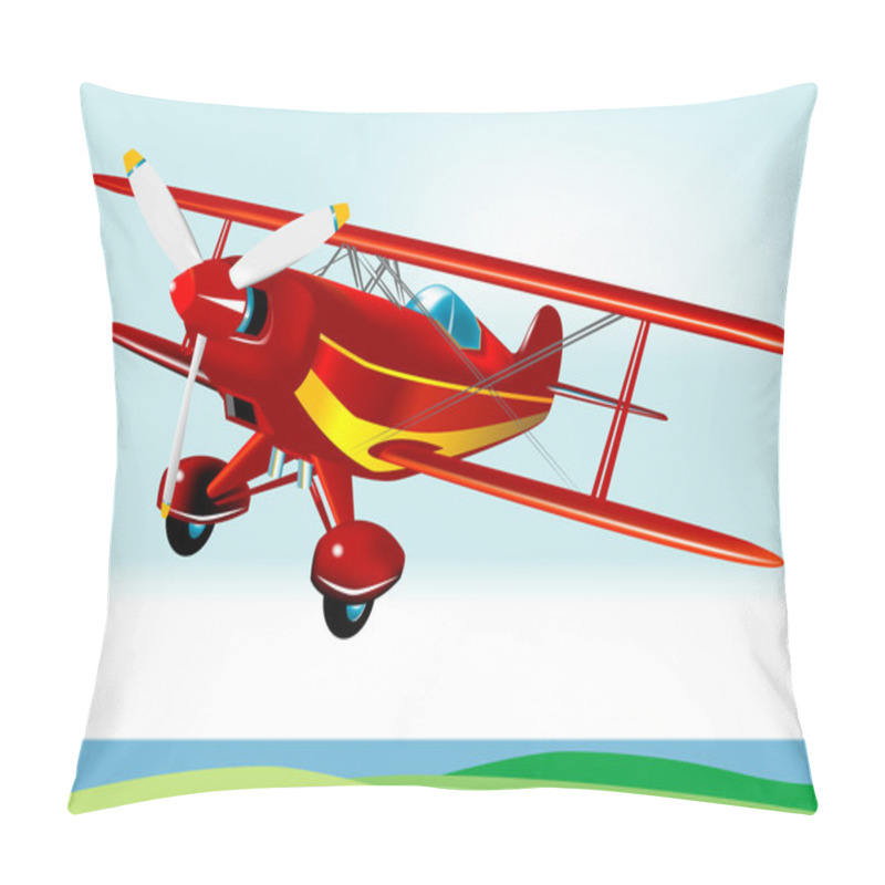 Personality  Pitts Special On Landing Pillow Covers