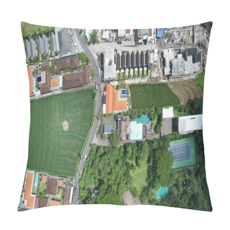 Personality  Bali, Indonesia - November 11, 2022: The Tourist Attractions And Landmarks Of Bali Pillow Covers