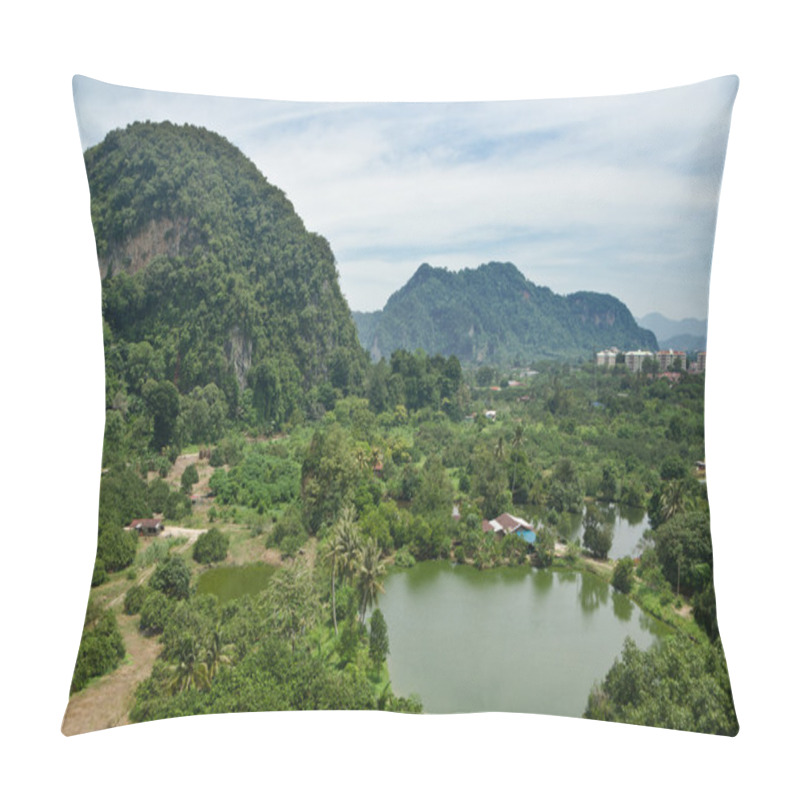 Personality  The Rural View Of Tambun, Ipoh, Malaysia Pillow Covers