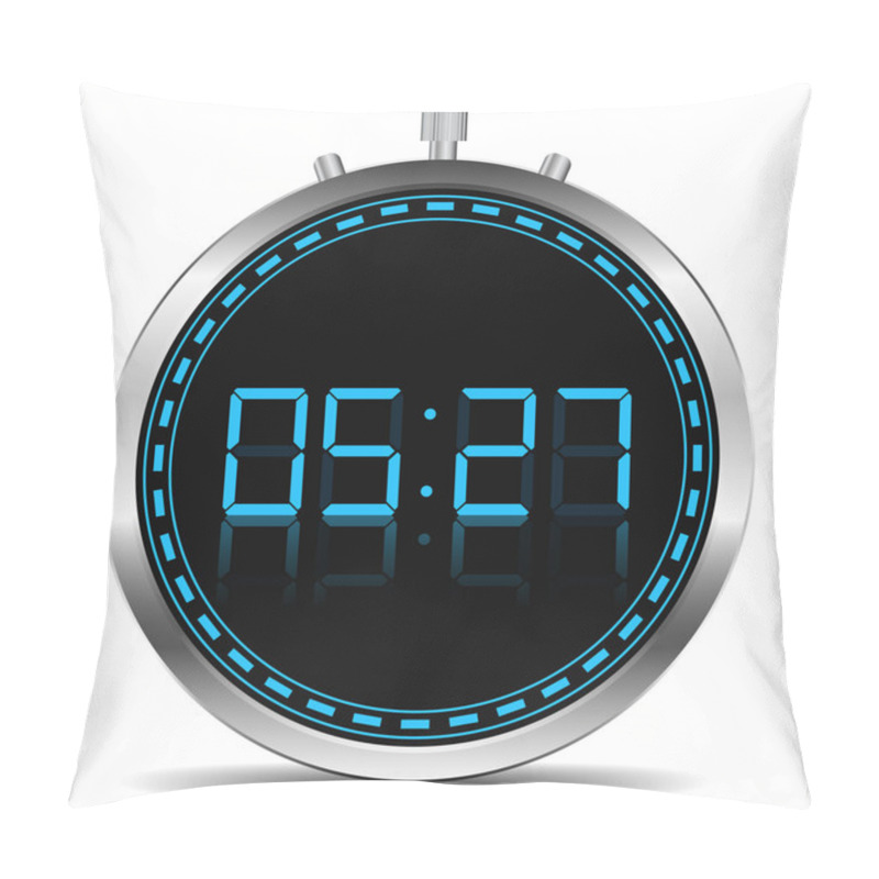 Personality  Digital Timer Pillow Covers