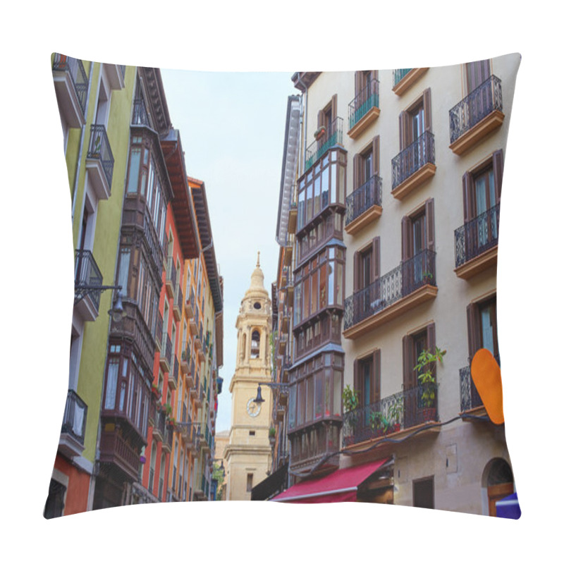 Personality  Pamplona Navarra Spain Plaza Del Castillo Pillow Covers