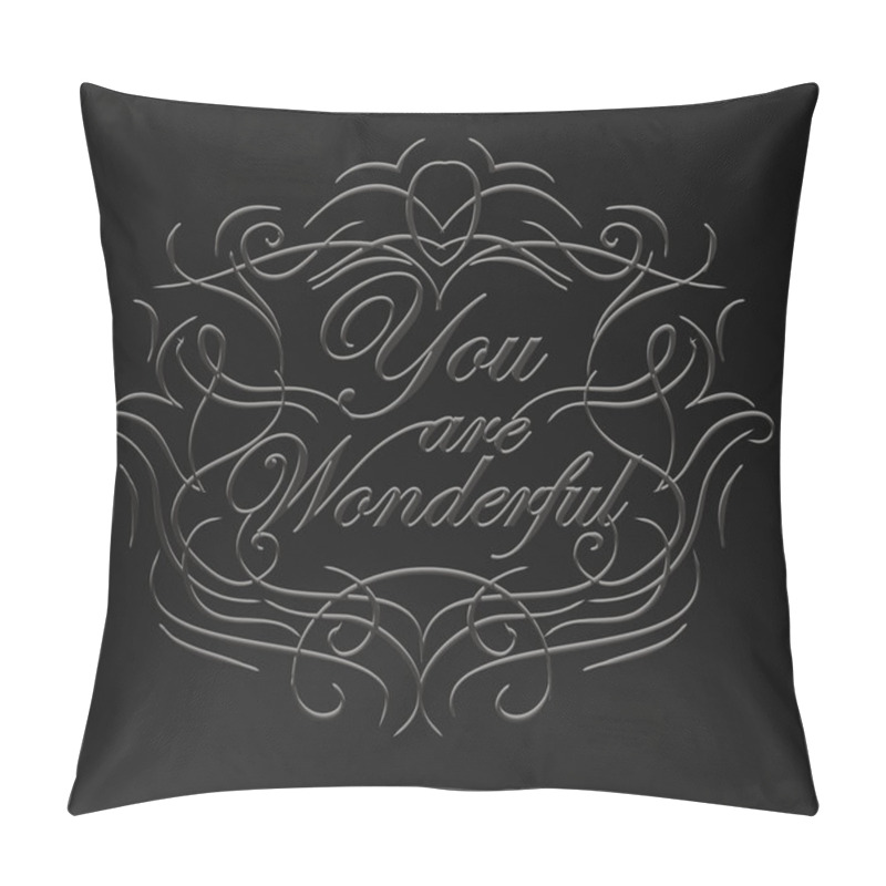 Personality  Inspirational And Encouraging Quote Design. Pillow Covers