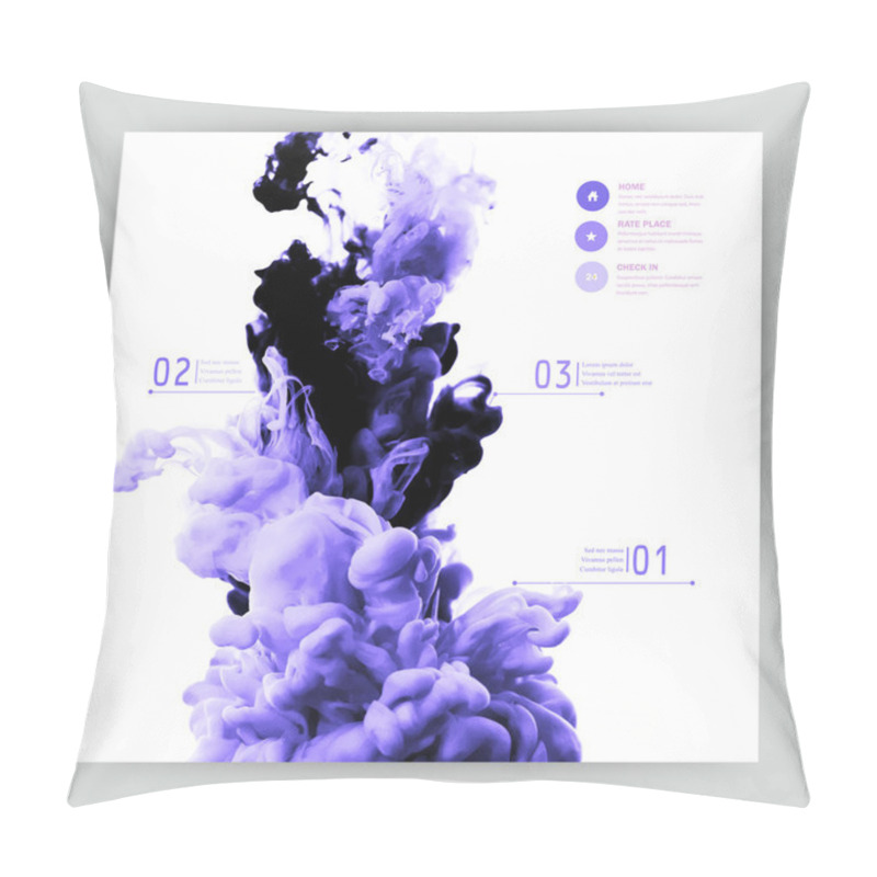 Personality  Vector Abstract Cloud. Pillow Covers