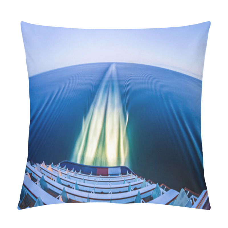 Personality  Night Scenes On Luxury Cruise Ship Pillow Covers