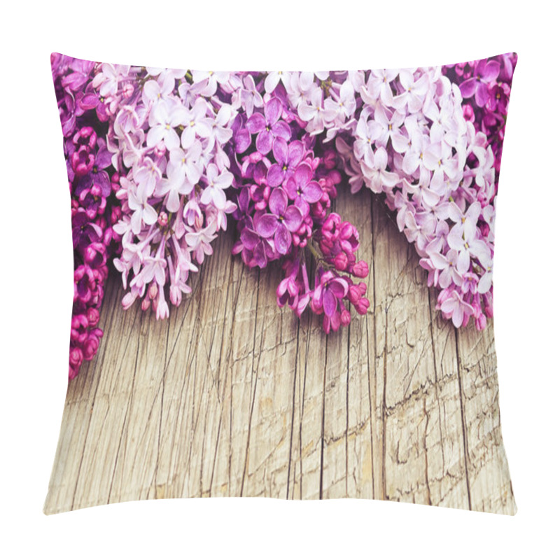 Personality  Beautiful Lilac Flowers Pillow Covers