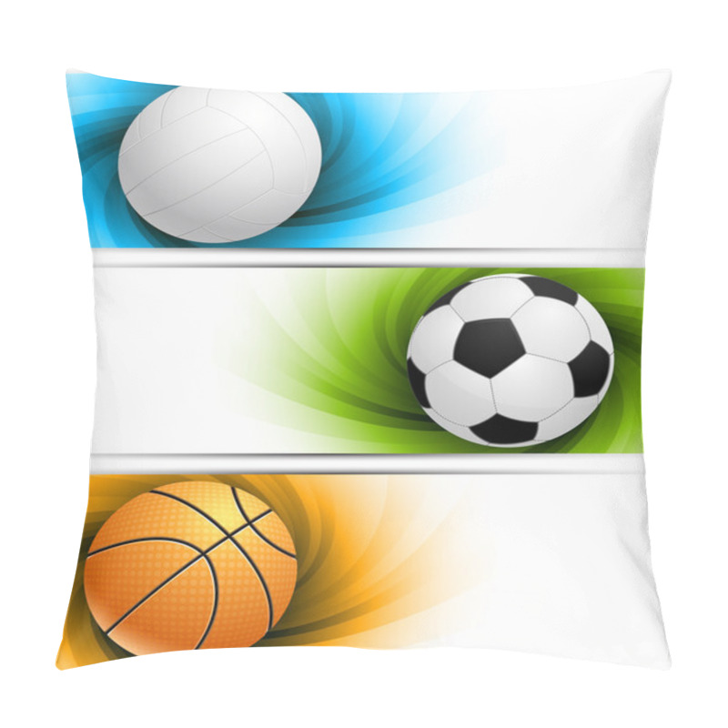 Personality  Set Of Banners Pillow Covers