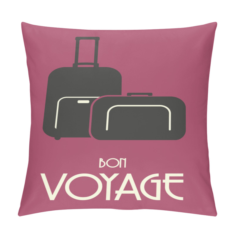 Personality  Travel Bags Retro Poster Pillow Covers